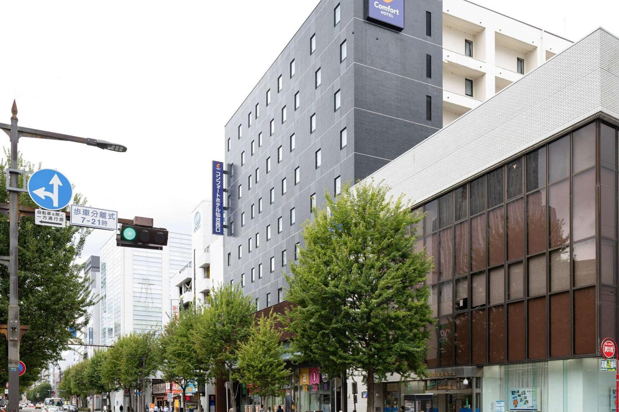 Comfort Hotel Sendai West Bagian luar foto